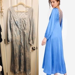 free people later days midi dress